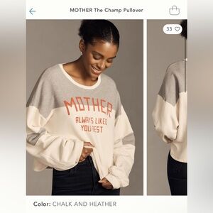 MOTHER The Champ Pullover